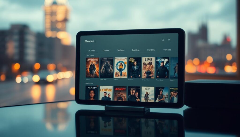 introdução aplicativos de filmes