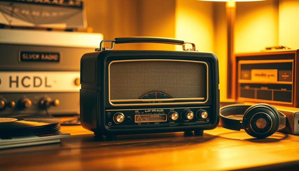 OldiesRadio experiência de rádio retrô