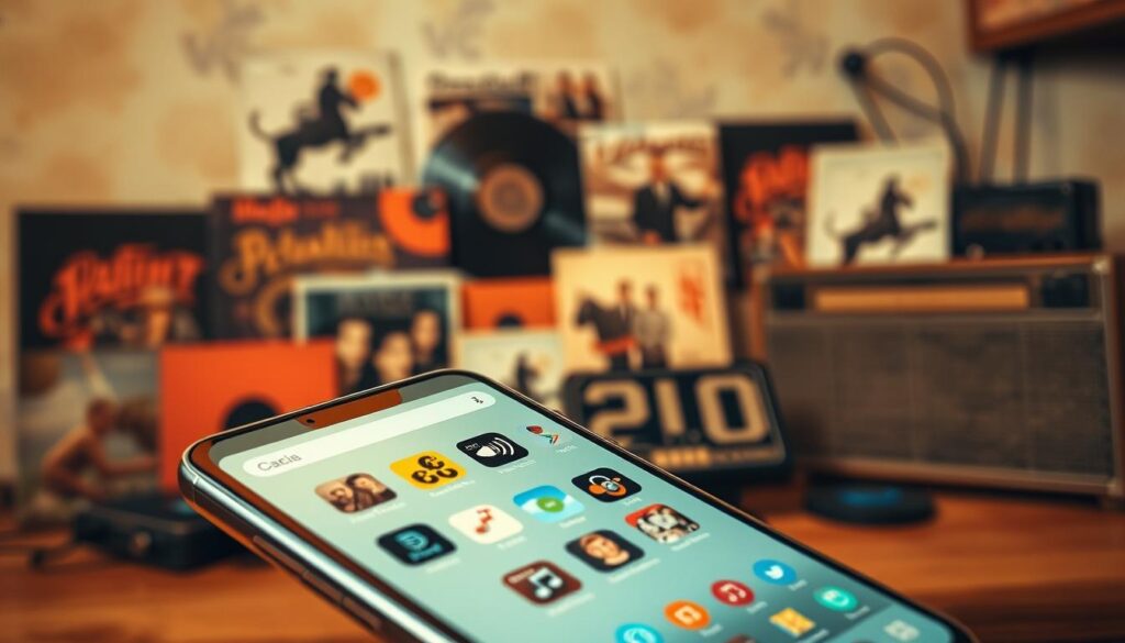 principais aplicativos de músicas antigas