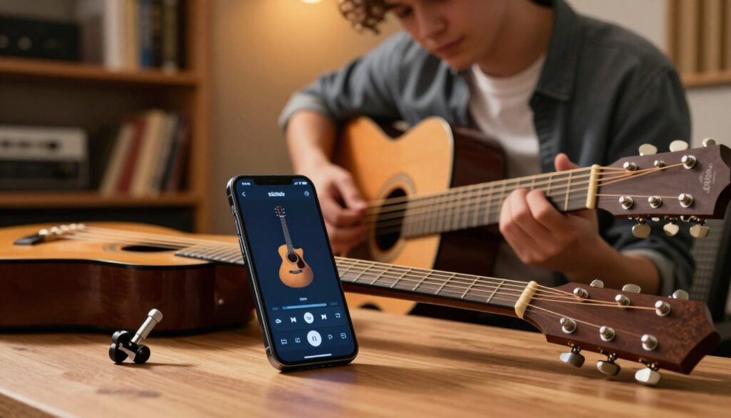como afinar violão pelo celular