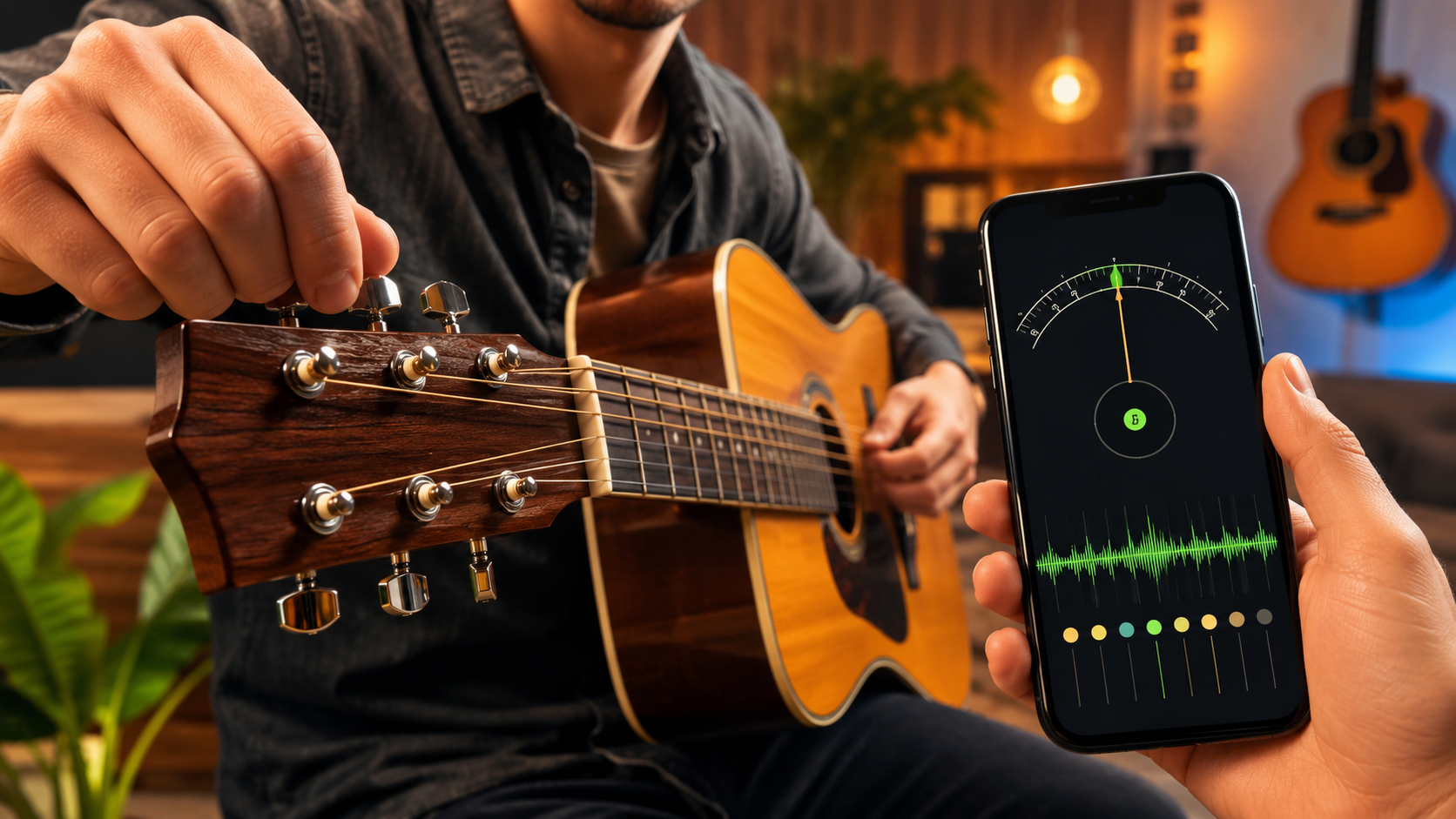 Afinar Violão no Celular: Conheça o GuitarTuna