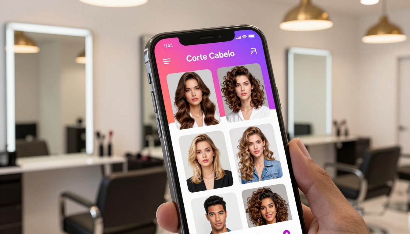 Aplicativo Corte Cabelo: Teste Novos Visuais Antes de Mudar