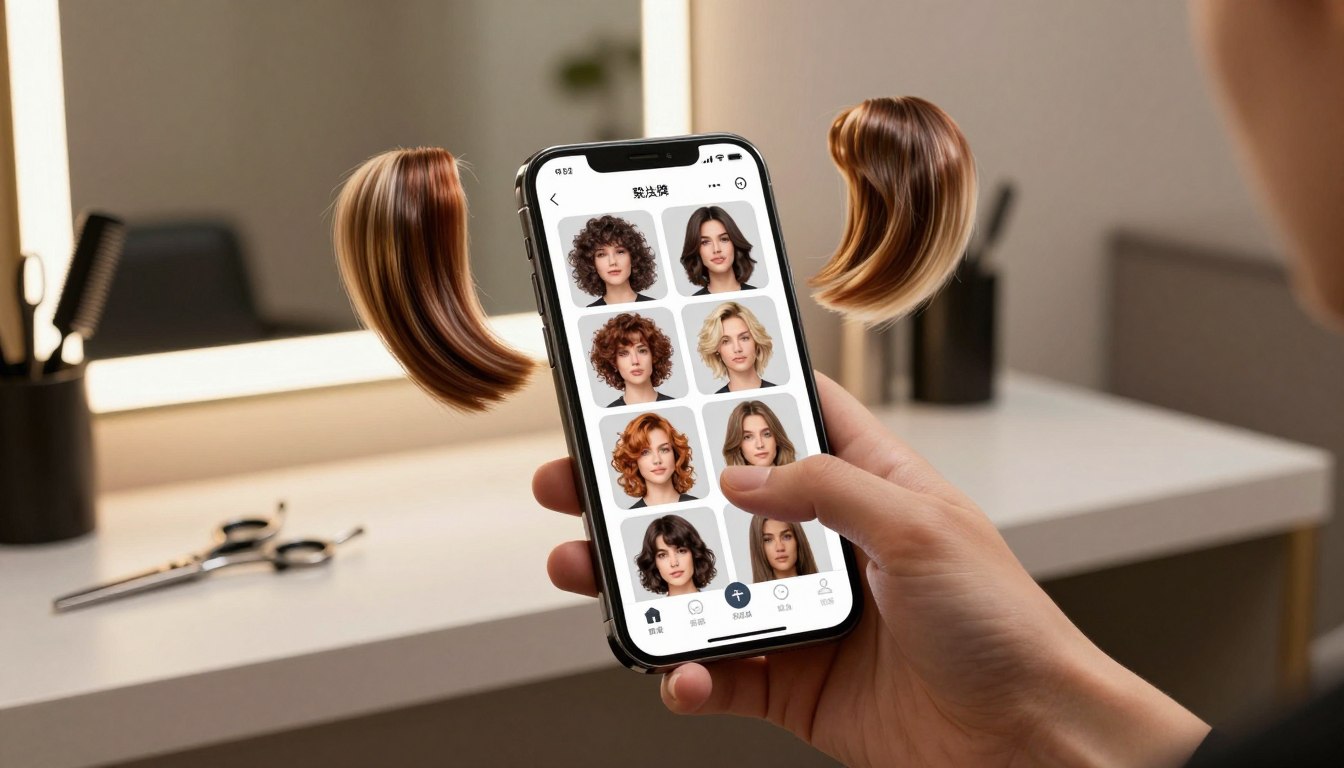 Aplicativos para simular corte de cabelos