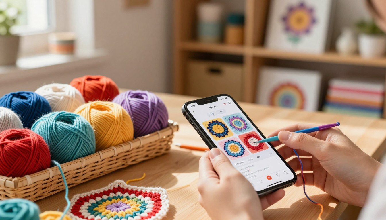 Aprender Crochê Pelo Celular: Comece Hoje Mesmo com Aplicativos