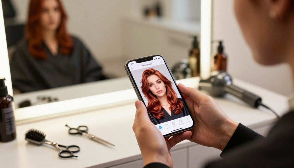 o que são aplicativos para simular cortes de cabelo?