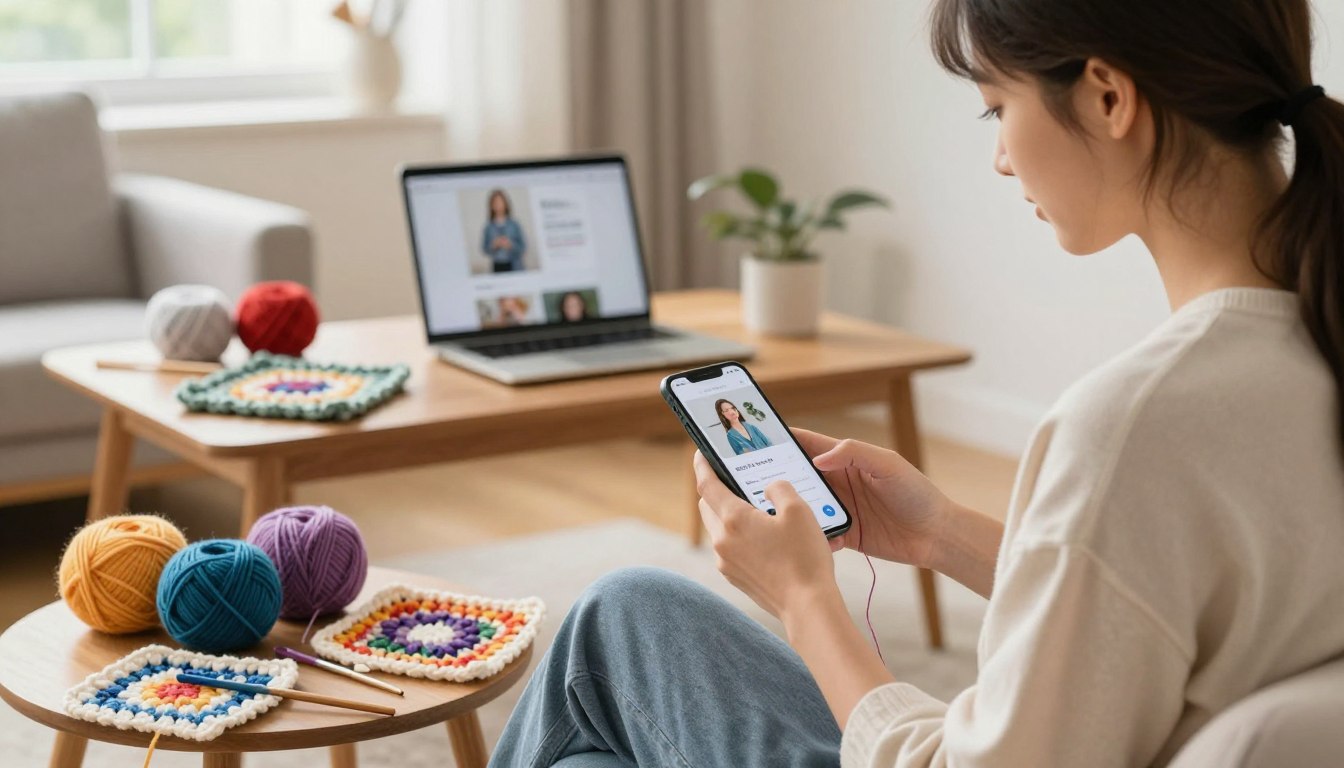 Como Aprender Crochê Pelo Celular com Estes Apps