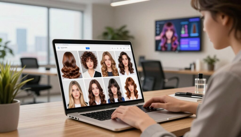 aplicativos para mudar o cabelo