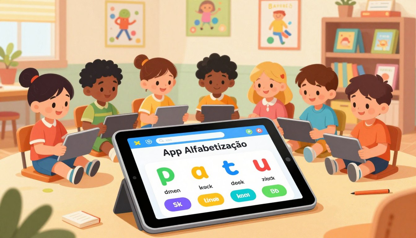 App Alfabetização: Aprenda a Ler e Escrever de Forma Simples