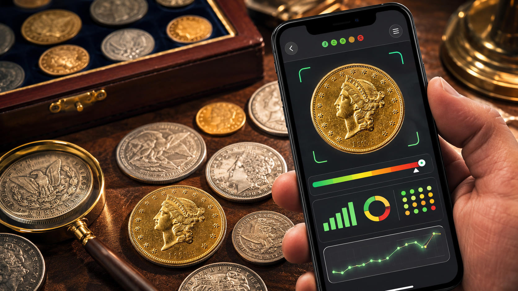 Identificar moedas raras pelo celular: descubra como o CoinSnap pode ajudar
