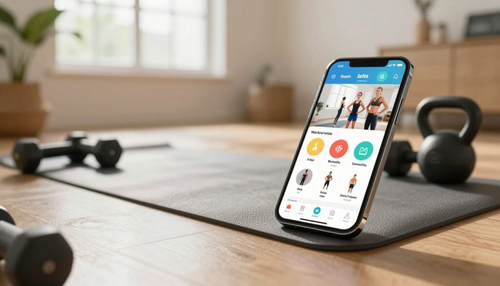 o que são apps de treino em casa?