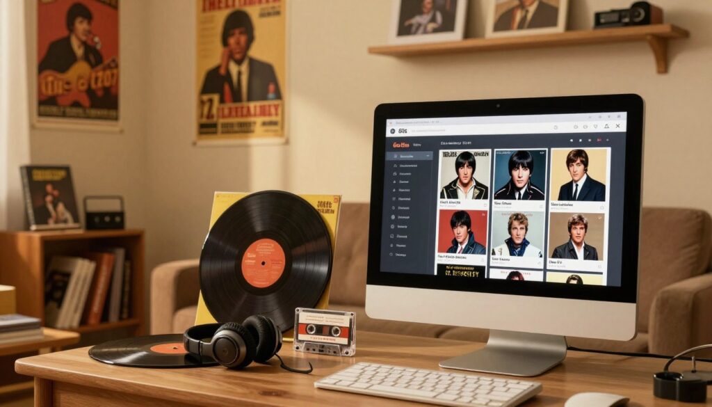 plataforma de streaming de músicas antigas